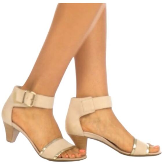 Paul Green Violet Sabina Combo Ankle Straps Heeled Sandals Women's Size 7.5 - Picture 14 of 15